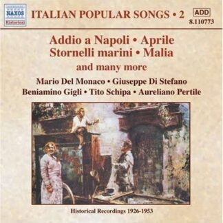 Italian Popular Songs 2 1CD