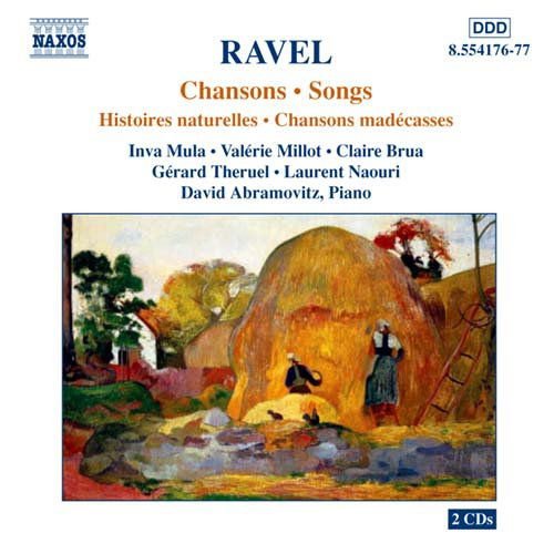 Ravel / Mula / Millot / Brua / Naouri / Abramovitz - Songs for Voice & Piano 2CD