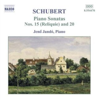 JANDO SCHUBERT PNO SON NOS 15 & 20 CD