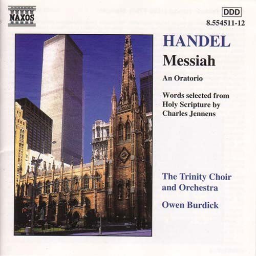 Handel / Trinity Choir & Orchestra / Burdick - Messiah 2CD