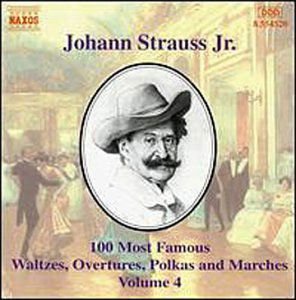 J.jr. Strauss - 100 Most Famous Waltzes / Ovt/po 1CD