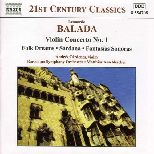 BARCELONA SOAESCHBACHER Baladaviolin Concerto No 1 CD