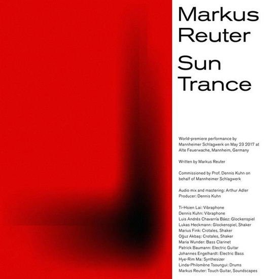 REUTER  MARKUS SUN TRANCE CD
