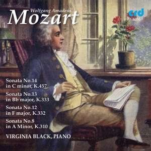 Virginia Black - Wolfgang Amadeus Mozart: Piano Sonatas: Sonata No. 14 In Cminor / Sonata No. 13 In Bb Major / Sonata No. 12 In F Major / Sonata No. 8 In A Minor 1CD