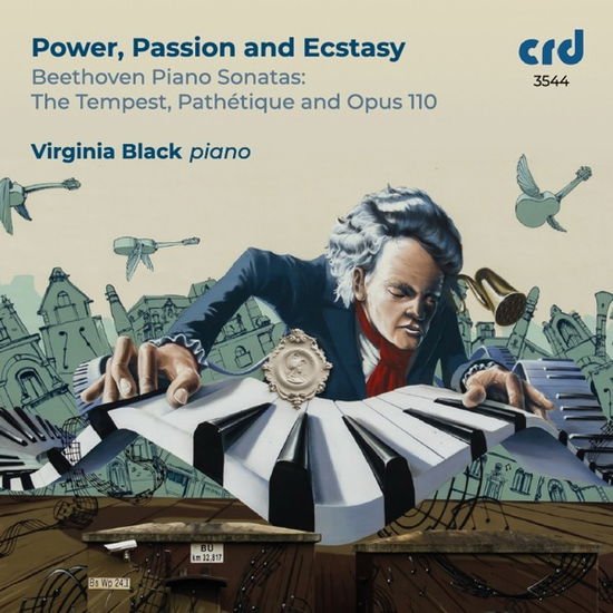 Virginia Black - Power, Passion & Ecstasy - Beethoven Piano Sonatas 1CD