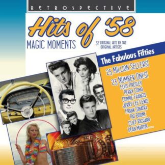 Ayres, Mitchell / Berry, Chuck / Billy Vaughn Chorus / Billy Vaughn Orchestra / Black, Bill / Boone, Pat / Brooks, Dudley / The Champs / Como, Perry / The Crickets / Danny and the Juniors / The Drifters / Eaton, Jimmy Van / Edwards, Tommy / The Everly Bro - Hits Of '58 Retrospective Pop / Rock 1CD