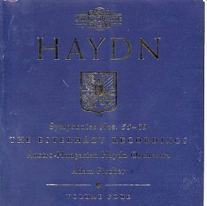 Haydn / Austro-hungarian Haydn Orchestra / Fischer - Symphonies 4: #55-69 1CD