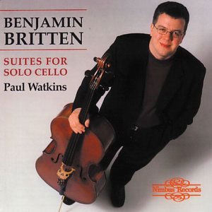 BENJAMIN BRITTEN Suites For Solo Cello - Paul Watkins CD