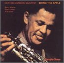 DEXTER GORDON QUARTET BITING THE APPLE CD