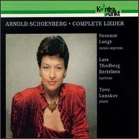 Schoenberg / Lange / Bertelsen - Lieder 3CD