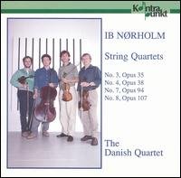 Norholm / Danish Quartet - String Quartets 3,4,7, & 8 1CD