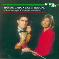 Elisabeth Westenholz & Nikolai Madojan - Grieg: Violin Sonatas 1CD