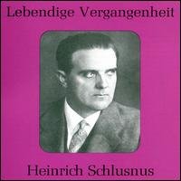 Lortzing / Verdi / Borodin / Tschaik - Heinrich Schlusnus 1CD