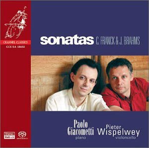 PIETER WISPELWEY FRANCK & BRAHMS CELLO SONATAS CD