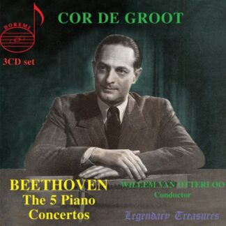 DE GROOT COR DE GROOT PLAYS BEETHOVEN CD