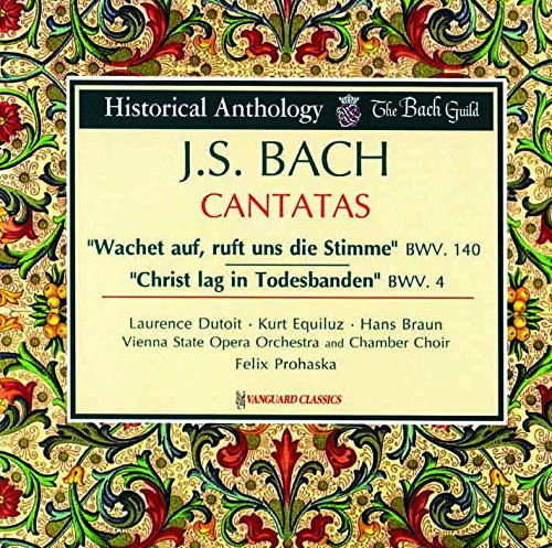 Vienna / Prohaska - J S Bach Cantatas 4. 140 1CD