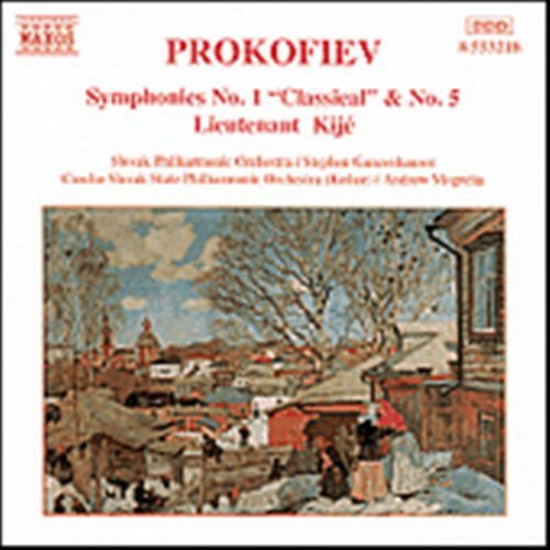 Prokofiev / Gunzenhauser / Slovak Philharmonic - Symphonies 1 & 5 1CD