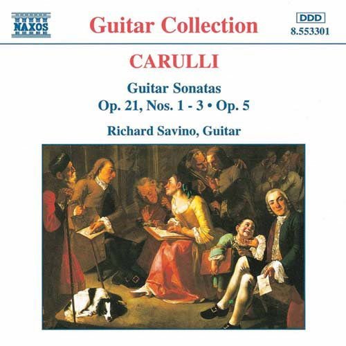 SAVINO CARULLI GUITAR SONATAS CD