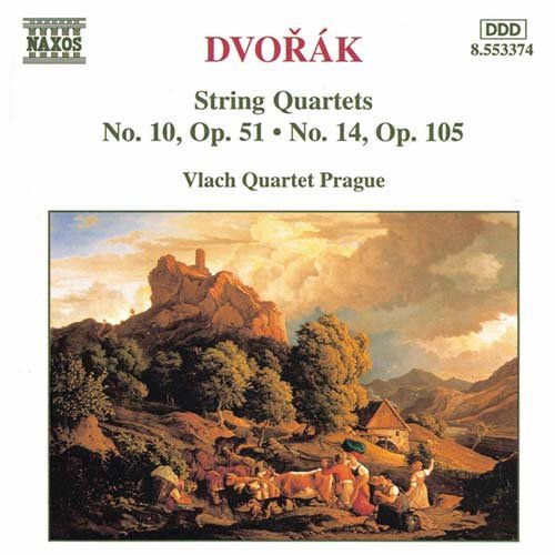 Dvorak / Vlach Quartet Prague - String Quartets Opp. 51 & 105 1CD