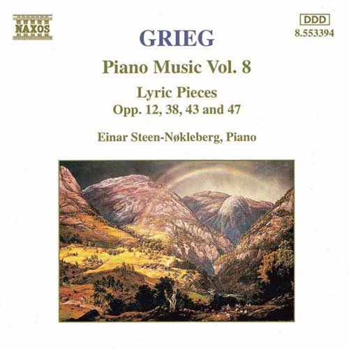 Grieg / Steen-nokleberg - Piano Music 8 / Lyric Pieces 1CD