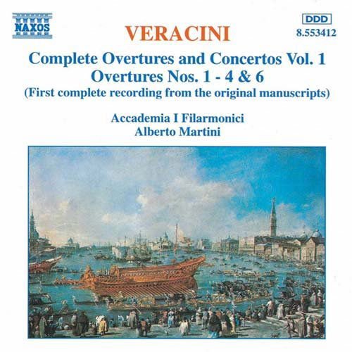 Accademia I Filarmonicmartini - Veracinicomplete Overtures Ctos 1 1CD