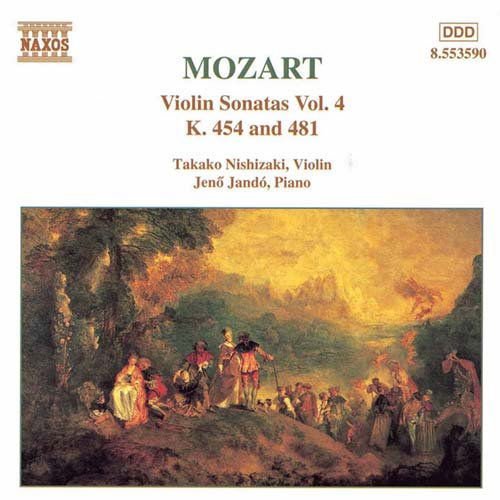 JANDONISHIZAKI MOZART VIOLIN SONATAS VOL 4 CD