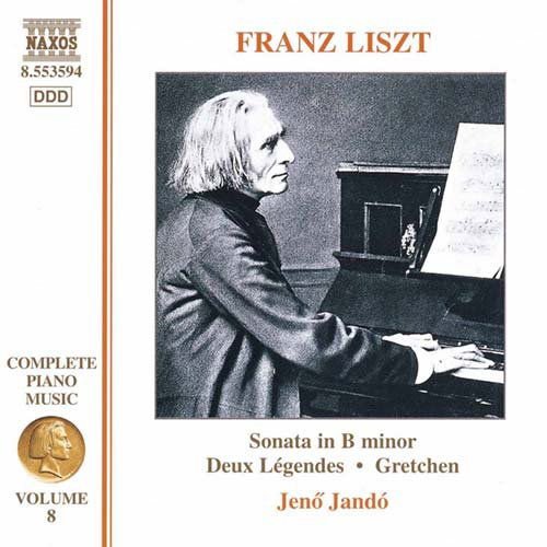 JANDO LISZTCPTE PIANO MUSIC VOL 8 CD