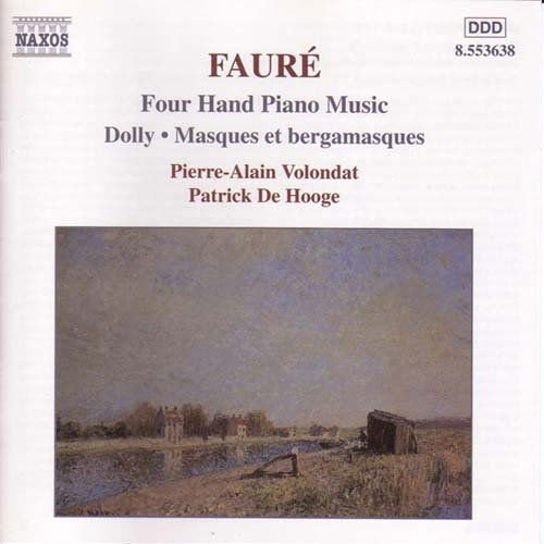 DE HOOGEVOLONDAT FAURE 4 HAND PIANO MUSIC CD