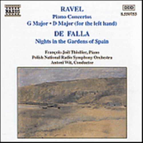Ravel / De Falla / Thiollier / Wit / Pnrso - Piano Concerti / Nights in the Gardens of Spain 1CD