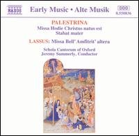 LASSUS / PALESTRINA / SUMMERLY DELETED - MISSA BELL AMFITRIT CD
