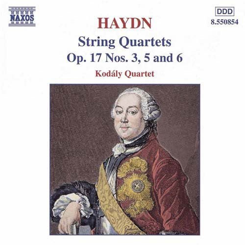Haydn / Kodaly Quartet - String Quartets Op 17 #3 #5 & #6 1CD