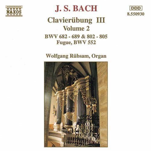 Bach,j.s. / Rubsam - Clavierubung Volume 2 1CD