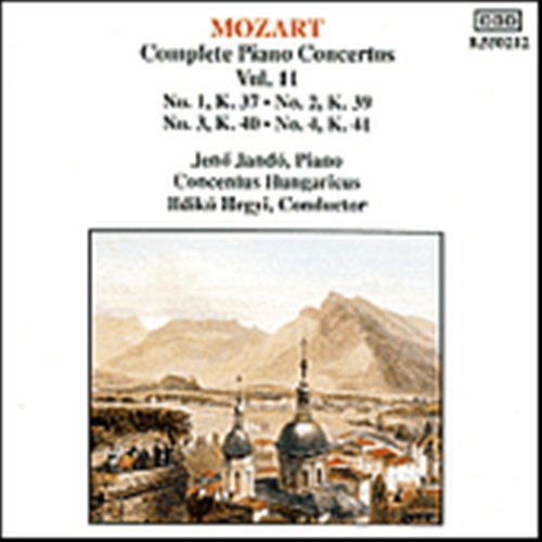 JANDOCO MOZARTCPTE PIANO CTOS VOL11 CD