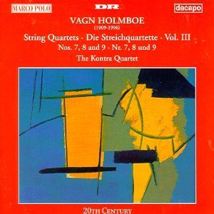 V. Holmboe - Streichquartette Vol. 3 1CD