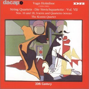 V. Holmboe - Holmboestring Quartets Vo.Vii 1CD