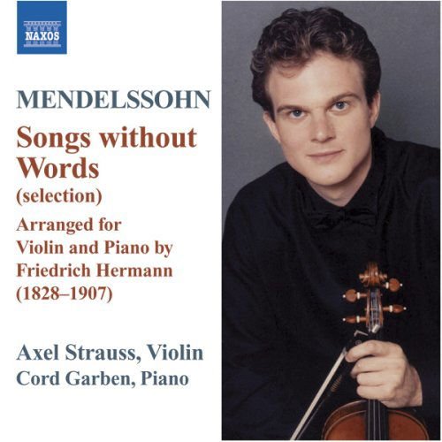 Mendelssohn / Strauss,axel / Garben - Songs Without Words 1CD