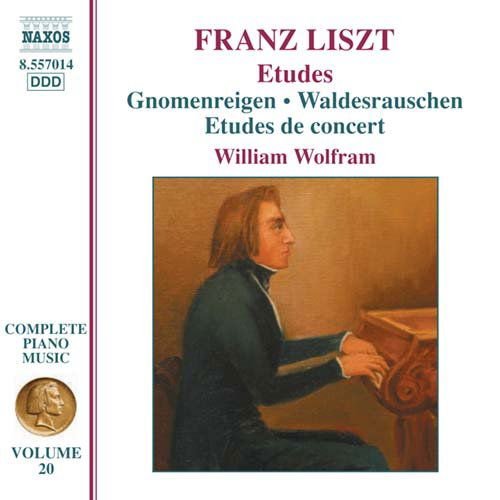 WOLFRAM LISZT EDN 20 - ETUDES CD