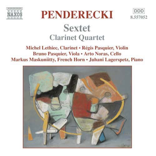 Krzysztof Penderecki - Sextet / Clarinet Quartet 1CD