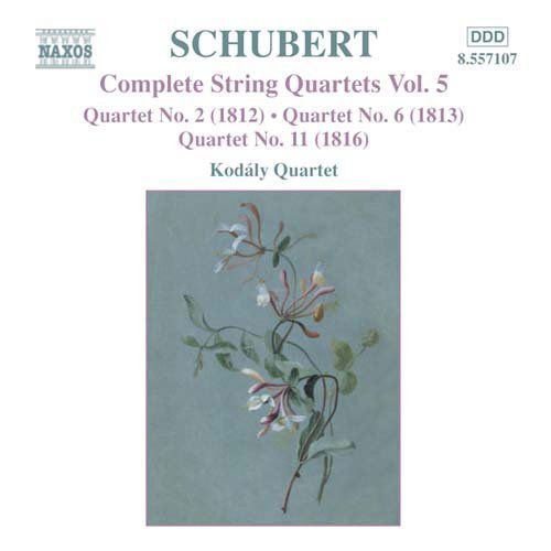 Schubert / Kodaly Quartet - Complete String Quartets 5 1CD