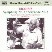 Brahms / Tintner / Symphony Nova Scotia - Tintner Memorial Edition 5 1CD