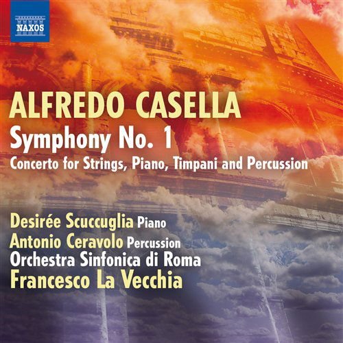 Casella / Orchestra Sinfonica Di Roma / La Vecchia - Symphony No 1 / Concerto for Strings Piano 1CD