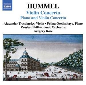 Trostianskyosetinskayarose - Hummelviolin Ctopiano Violin Cto 1CD