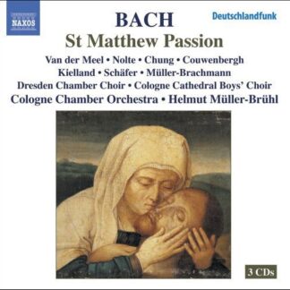 Bach / Dresden Chamber / Rademann / Cologne Choir - St Matthew Passion 3CD