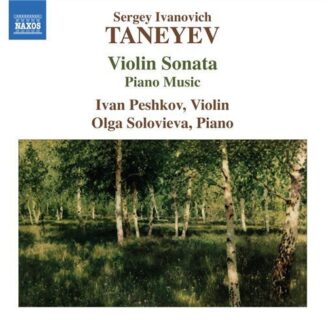 PESHKOVSOLOVIEVA Taneyevviolin Sonata CD