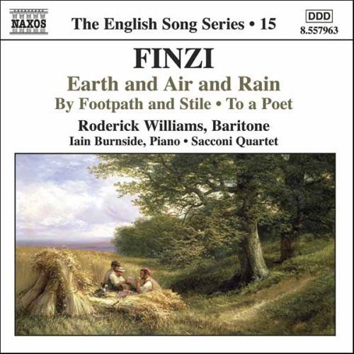 Finzi / Williams / Burnside / Sacconi Quartet - Earth & Air & Rain 1CD