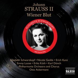 Ingeborg Hallstein & René Kollo - Johann Strauss: Wiener Blut 1CD