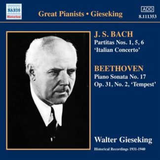 Walter Gieseking - Great Pianistsgieseking 1CD