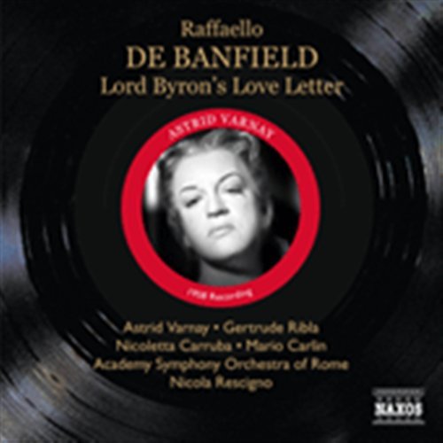 Banfield - Byrons Love Letters 1CD