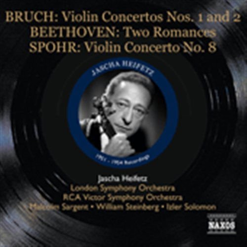 Heifetz; London Symphony Orchestra; Rca Victor Symphony Orchestra; Sargent; Solomon; Steinberg - Violin Concertos Nos. 1 and 2, 1CD