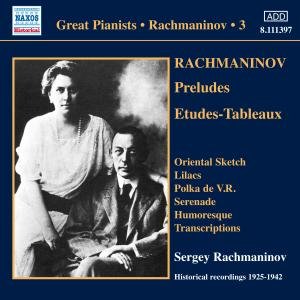 SERGEI RACHMANINOV Rachmaninovsolo Piano Recordings 3 CD